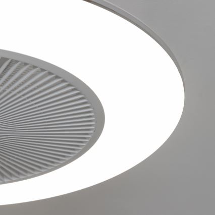 Brilagi - Luminaire à intensité variable avec ventilateur AURA LED/38W/230V 3000-6000K blanc + télécommande