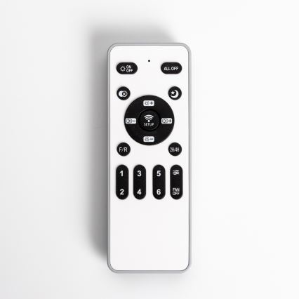 Brilagi - Luminaire à intensité variable avec ventilateur RONDA LED/48W/230V 3000-6000K blanc + télécommande