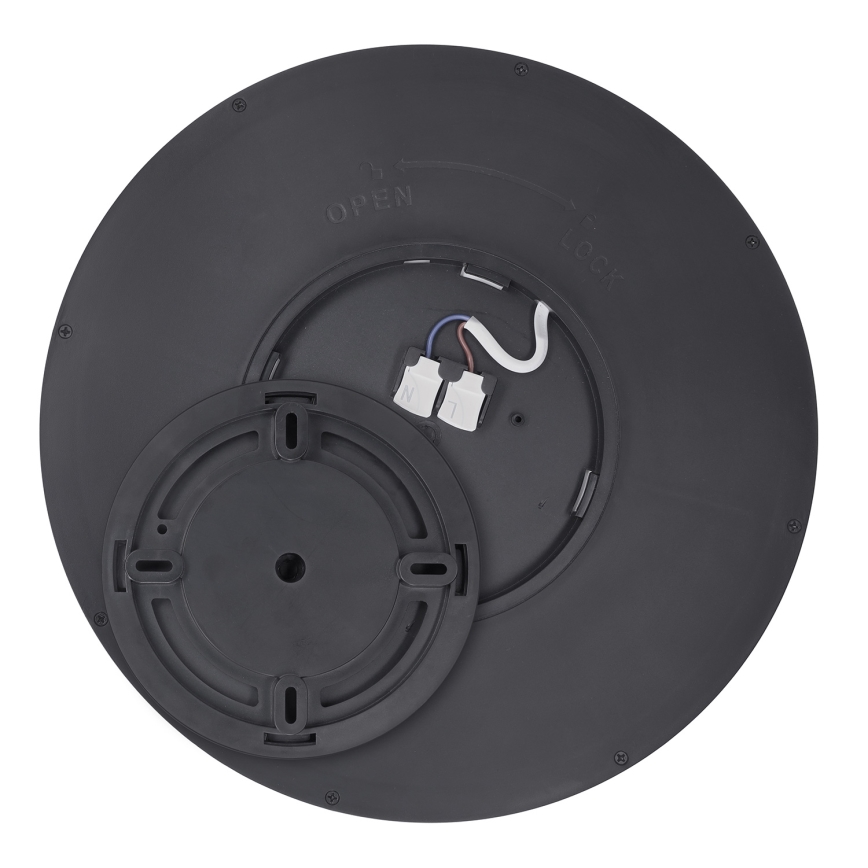 Brilagi - Plafonnier à intensité variable ESTELA LED/36W/230V 3000-6500K ø 30 cm noir + télécommande