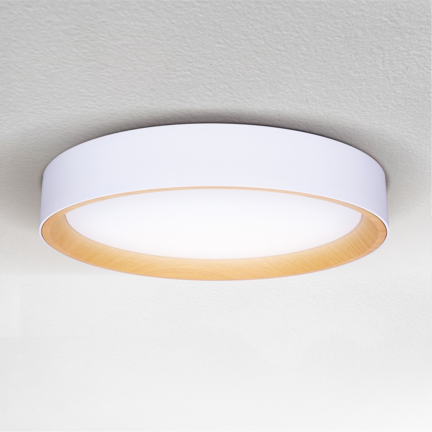 Brilagi - Plafonnier à intensité variable LARIOS LED/60W/230V 3000-6500K ø 49 cm blanc + Télécommande
