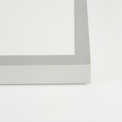 Brilagi - Plafonnier à intensité variable salle de bain FRAME SMART LED/50W/230V 120x30 cm 3000-6000K IP44 argent + Télécommande