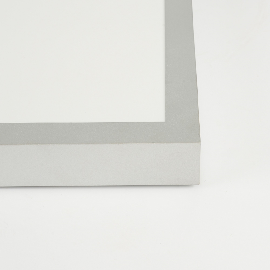 Brilagi - Plafonnier à intensité variable salle de bain FRAME SMART LED/50W/230V 120x30 cm 3000-6000K IP44 argent + Télécommande