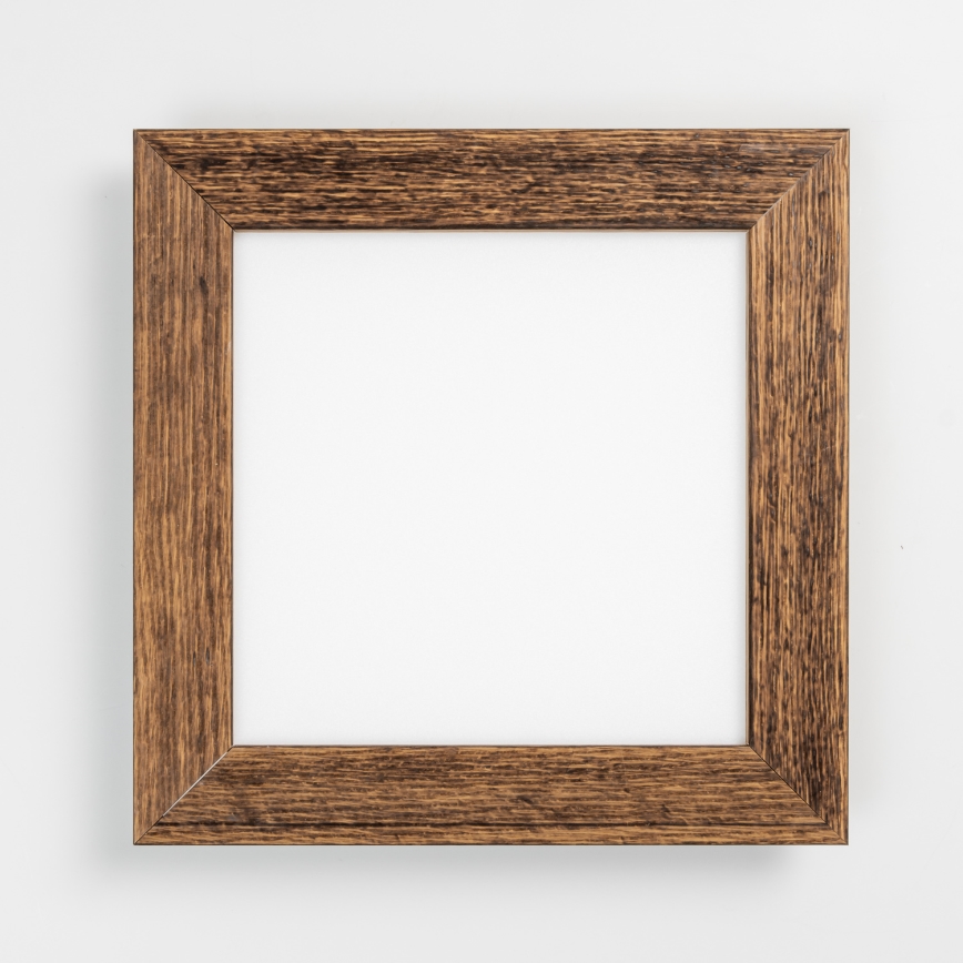 Brilagi - Plafonnier à intensité variable SLIMFRAME WOOD LED/25W/230V 34x34 cm 3000-6000K marron + Télécommande