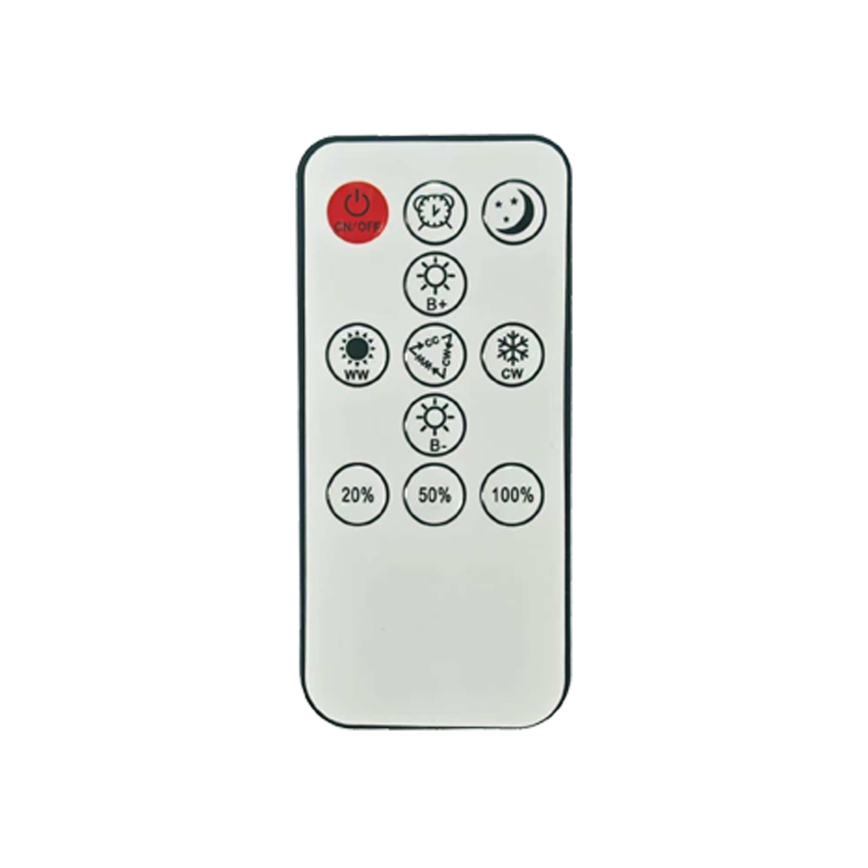 Brilagi - Plafonnier à intensité variable ULTRA SLIM LED/18W/230V 2700-6500K 30x30 cm blanc + Télécommande
