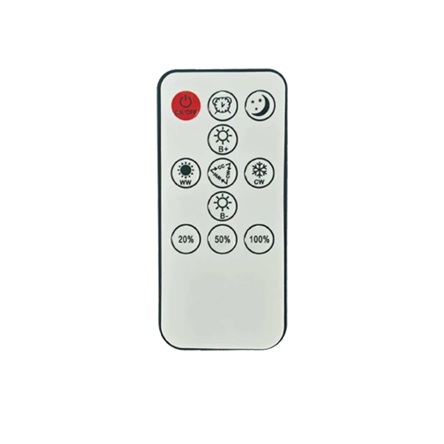 Brilagi - Plafonnier à intensité variable ULTRA SLIM LED/18W/230V 2700-6500K 30x30 cm noir + Télécommande