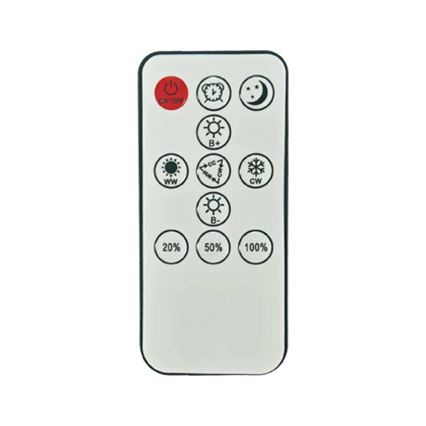 Brilagi - Plafonnier à intensité variable ULTRA SLIM LED/18W/230V 2700-6500K d. 30 cm blanc + Télécommande