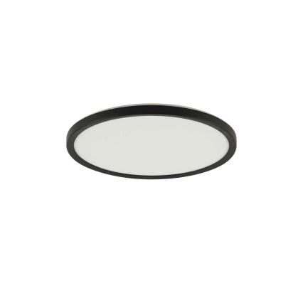 Brilagi - Plafonnier à intensité variable ULTRA SLIM LED/18W/230V 2700-6500K d. 30 cm noir + Télécommande