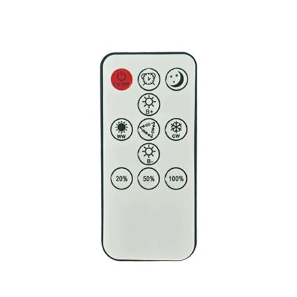 Brilagi - Plafonnier à intensité variable ULTRA SLIM LED/24W/230V 2700-6500K d. 42 cm blanc + Télécommande