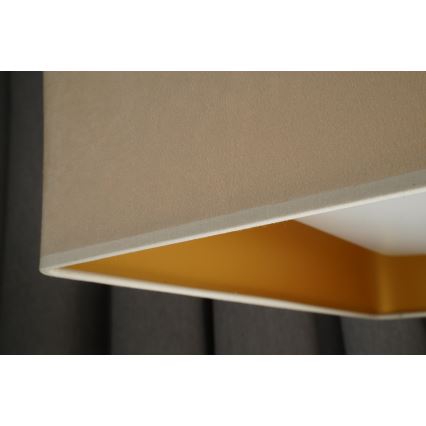 Brilagi - Plafonnier à intensité variable VELVET SQUARE LED/24W/230V 3000/4000/6500K + télécommande crème