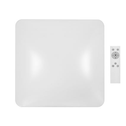 Brilagi - Plafonnier à intensité variable VELVET SQUARE LED/24W/230V 3000/4000/6500K + télécommande crème