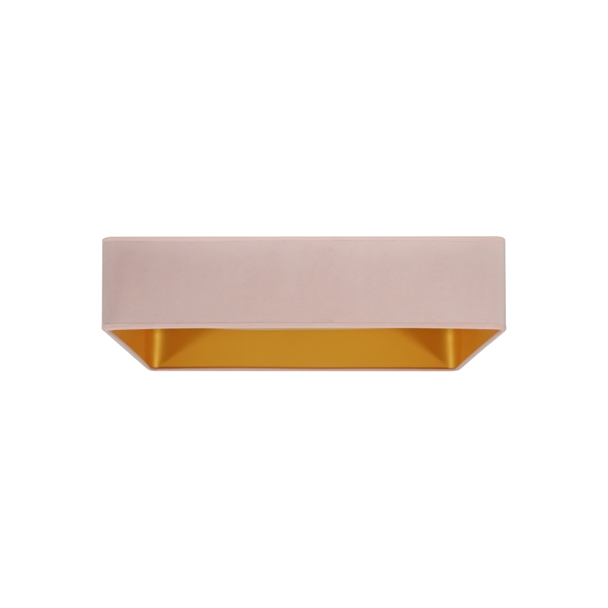 Brilagi - Plafonnier à intensité variable VELVET SQUARE SMART LED/36W/230V 2700-6500K Wi-Fi Tuya + télécommande rose