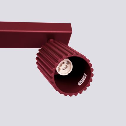 Brilagi - Luminaire à spots CRESTO 4xGU10/10W/230V bordeaux