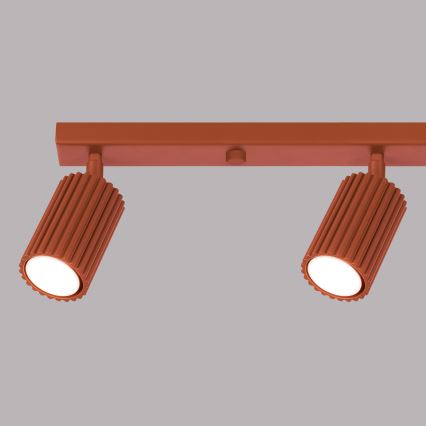 Brilagi - Luminaire à spots LED CRESTO 4x GU10/10W/230V rouge