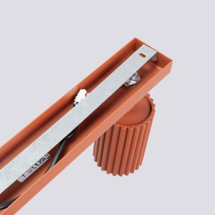 Brilagi - Luminaire à spots LED CRESTO 4x GU10/10W/230V rouge