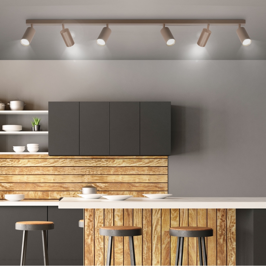 Brilagi - Luminaire à spots SELE 6xGU10/30W/230V beige