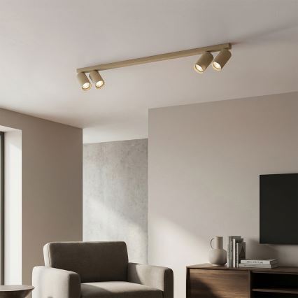 Brilagi - Luminaire à spots SELE LONG 4xGU10/30W/230V beige