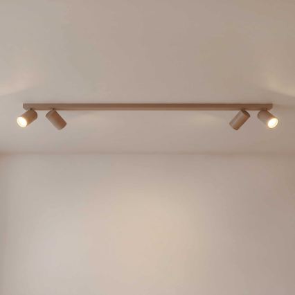 BRILAGI - Luminaire à spots SELE LONG 4xGU10/30W/230V beige