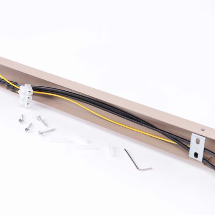 BRILAGI - Luminaire à spots SELE LONG 4xGU10/30W/230V beige