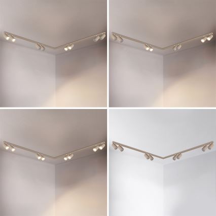 Brilagi - Luminaire à spots SELE LONG 8xGU10/30W/230V beige