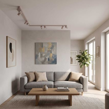 BRILAGI - Luminaire à spots SELE LONG 8xGU10/30W/230V beige