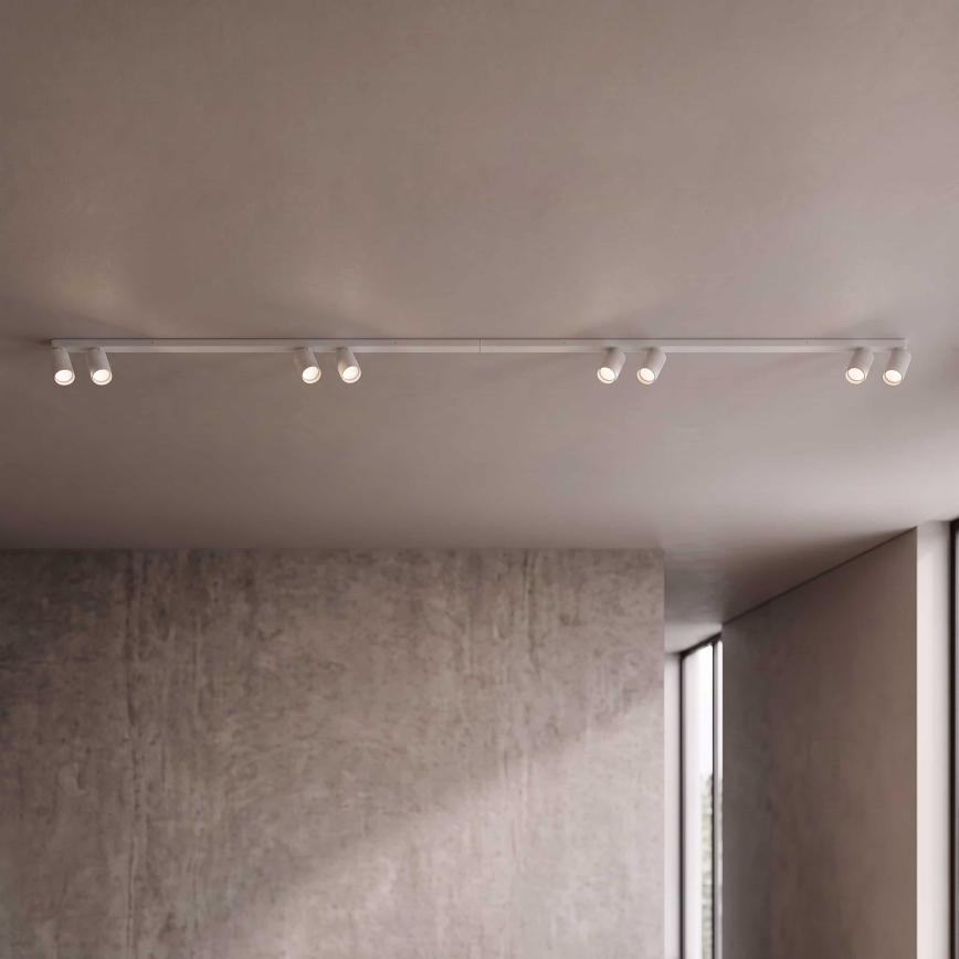 BRILAGI - Luminaire à spots SELE LONG 8xGU10/30W/230V blanc