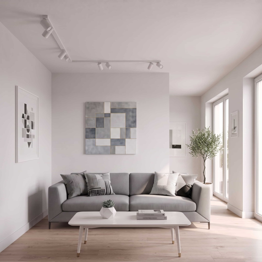 BRILAGI - Luminaire à spots SELE LONG 8xGU10/30W/230V blanc