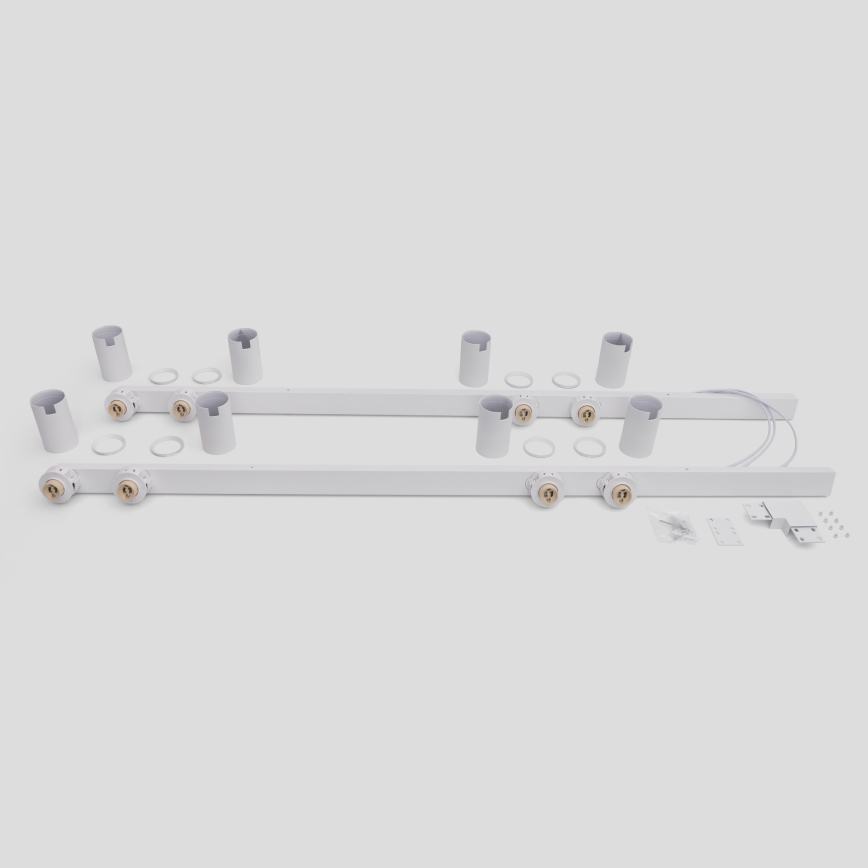 BRILAGI - Luminaire à spots SELE LONG 8xGU10/30W/230V blanc