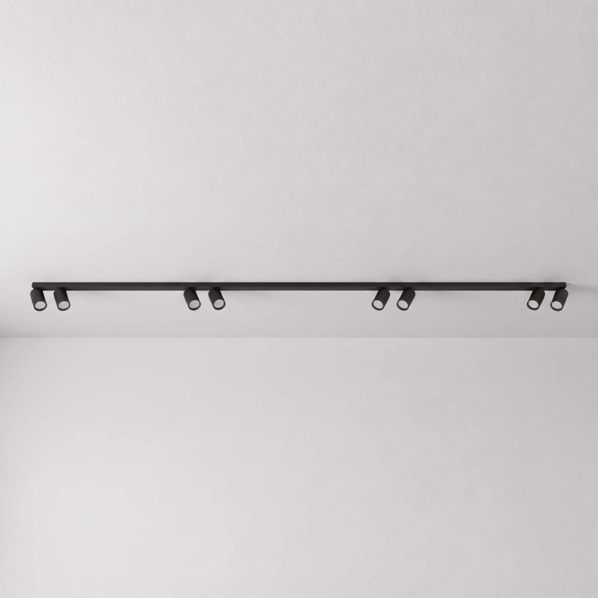 BRILAGI - Luminaire à spots SELE LONG 8xGU10/30W/230V noir