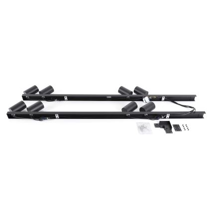 BRILAGI - Luminaire à spots SELE LONG 8xGU10/30W/230V noir