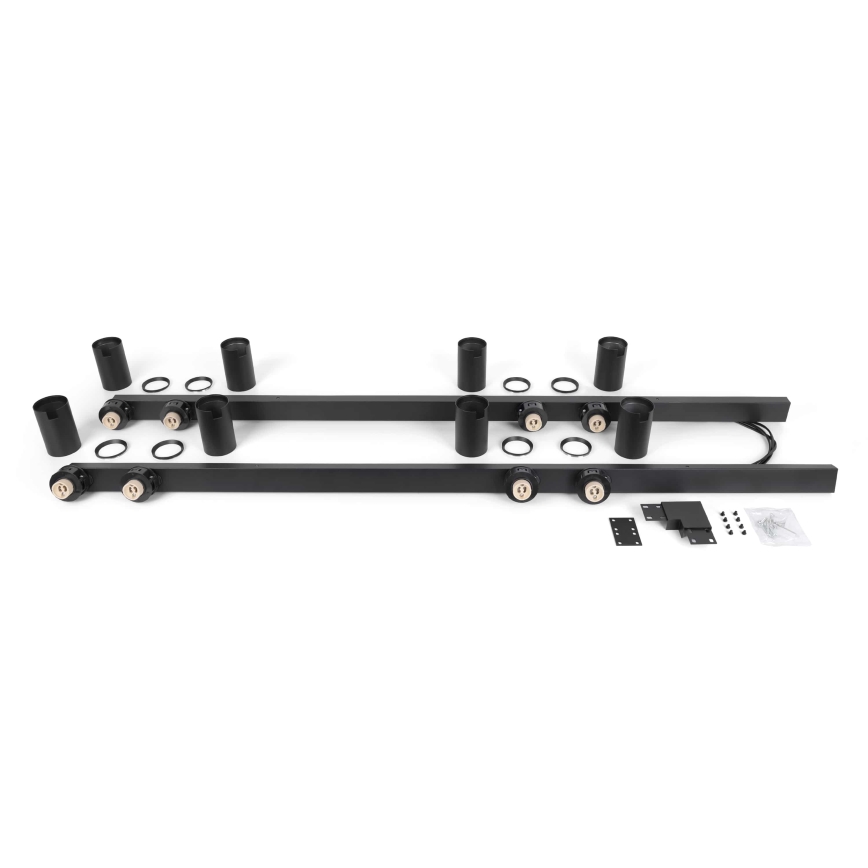 BRILAGI - Luminaire à spots SELE LONG 8xGU10/30W/230V noir