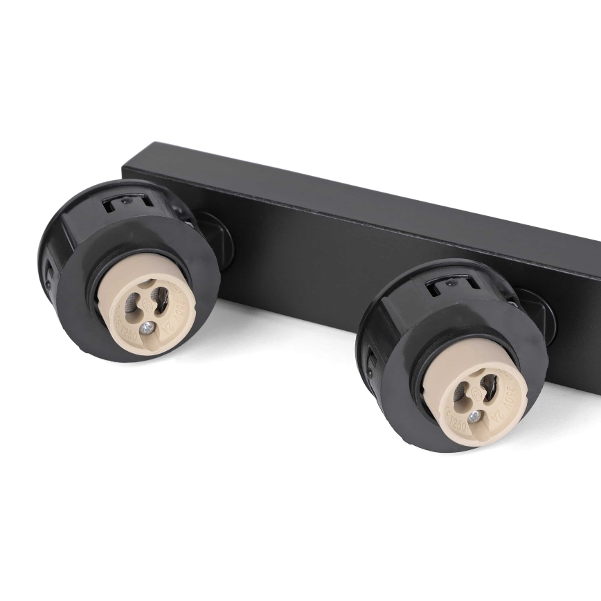 BRILAGI - Luminaire à spots SELE LONG 8xGU10/30W/230V noir