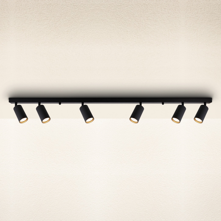 Brilagi - Luminaire à spots SELE MODERN 6xGU10/30W/230V noir