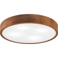 Brilagi - Luminaire de plafond LED CARVALHO 4xE27/60W/230V chêne cerise Ø 57,5 cm