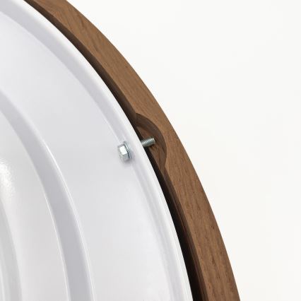 Brilagi - Luminaire de plafond LED CARVALHO 4xE27/60W/230V chêne cerise Ø 57,5 cm