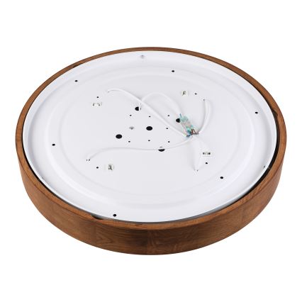 Brilagi - Luminaire de plafond LED CARVALHO 4xE27/60W/230V chêne cerise Ø 57,5 cm