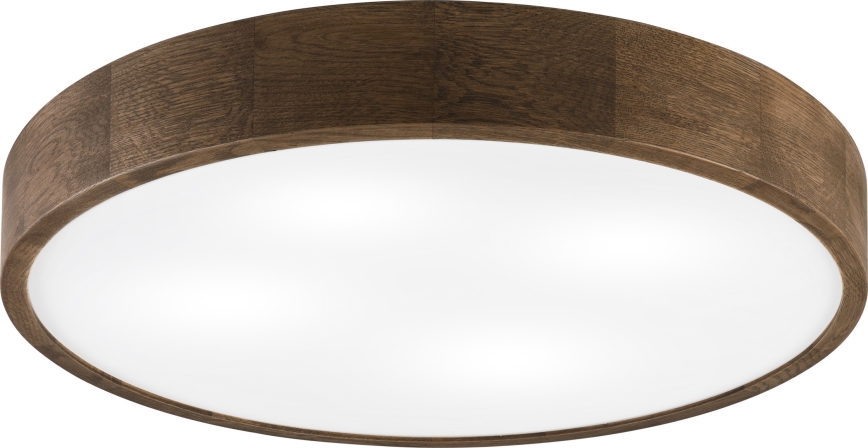 Brilagi - Luminaire de plafond LED CARVALHO 4xE27/60W/230V noyer Ø 57,5 cm