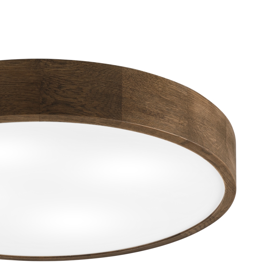 Brilagi - Luminaire de plafond LED CARVALHO 4xE27/60W/230V noyer Ø 57,5 cm