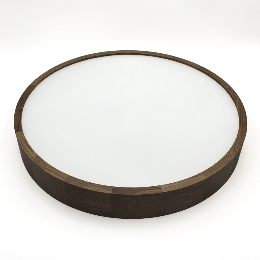 Brilagi - Luminaire de plafond LED CARVALHO 4xE27/60W/230V noyer Ø 57,5 cm