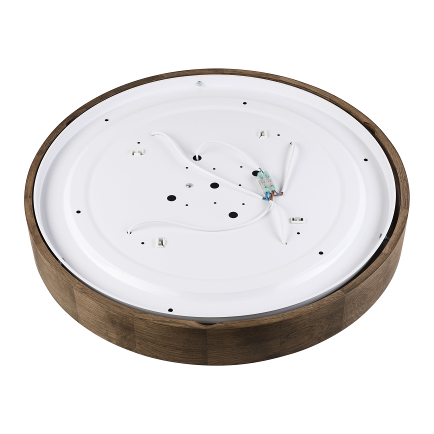 Brilagi - Luminaire de plafond LED CARVALHO 4xE27/60W/230V noyer Ø 57,5 cm