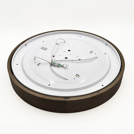Brilagi - Luminaire de plafond LED CARVALHO 4xE27/60W/230V noyer Ø 57,5 cm
