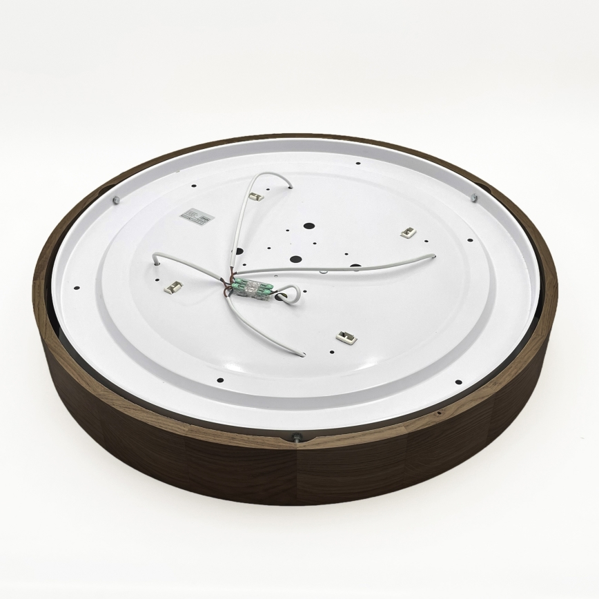 Brilagi - Luminaire de plafond LED CARVALHO 4xE27/60W/230V noyer Ø 57,5 cm