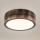 Brilagi - Luminaire de plafond LED CARVALHO SMOKEY LED/20W/230V chêne Ø 27,5 cm