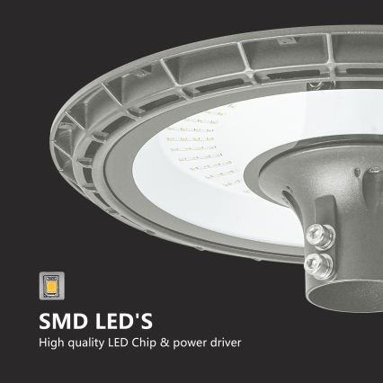 Brilagi - luminaire de rue LED d'extérieur URBANSPARK LED/120W/230V gris IP65
