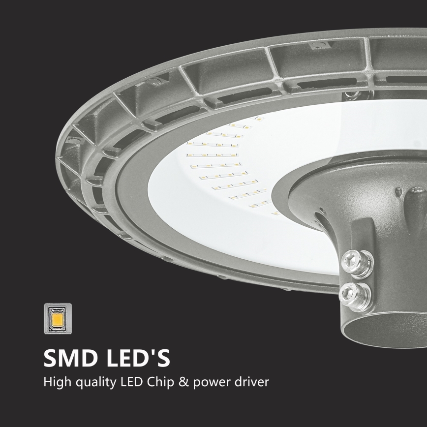 Brilagi - luminaire de rue LED d'extérieur URBANSPARK LED/120W/230V gris IP65