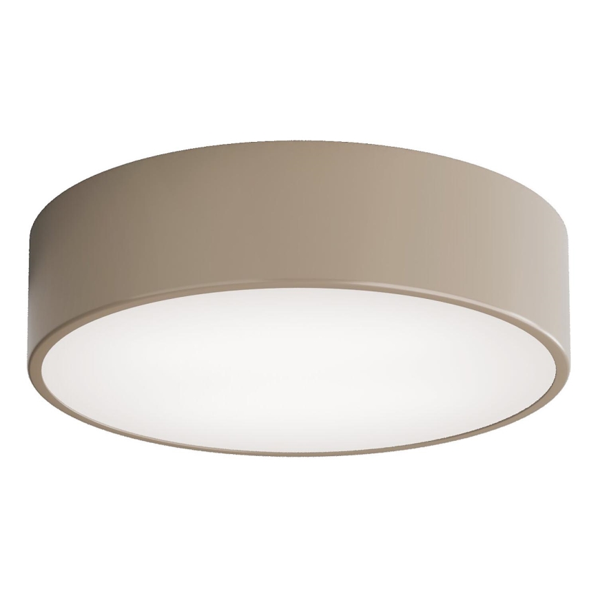 Brilagi - Plafonnier de salle de bains avec capteur CLARE 2xE27/24W/230V Ø 30 cm IP54 beige