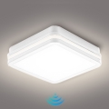 Brilagi - Luminaire d'extérieur à LED avec détecteur BENE LED/24W/230V 26x26 cm blanc IP54
