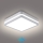 Brilagi - Luminaire d'extérieur LED avec détecteur BENE LED/18W/230V 22x22 cm blanc IP54