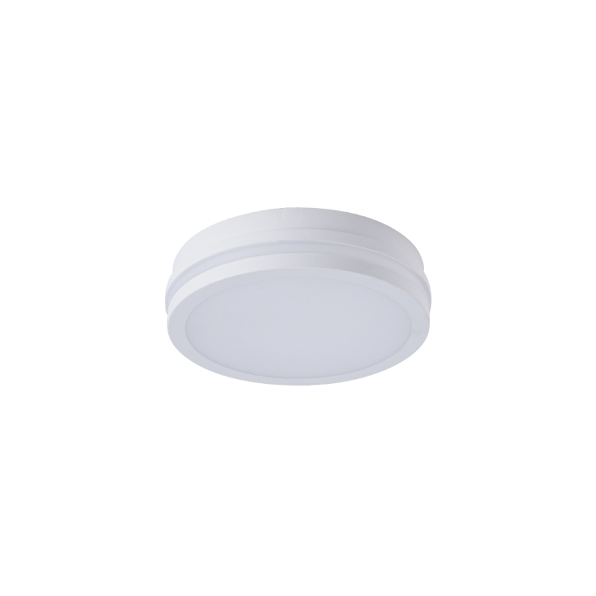 Brilagi - Plafonnier extérieur LED avec détecteur BENE LED/18W/230V Ø 21,5 cm blanc IP54