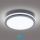 Brilagi - Luminaire d'extérieur LED avec détecteur BENE LED/24W/230V Ø 26 cm anthracite IP54