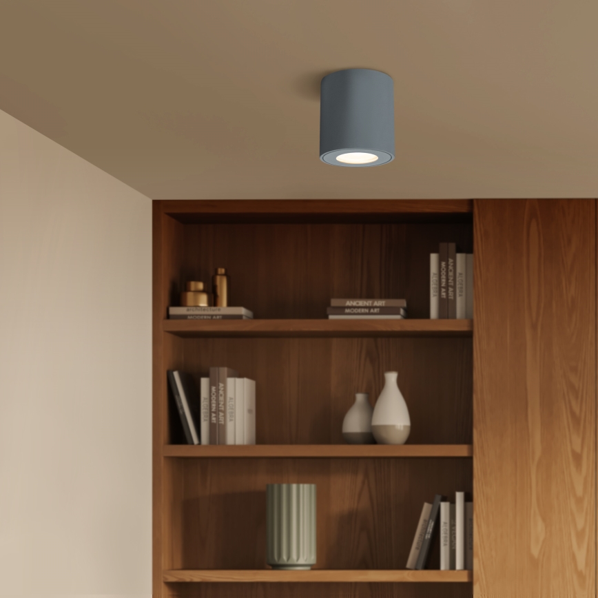 Brilagi - Luminaire extérieur LED RGBW dimmable MIA 1xGU10/6W/230V 3000K 84x80 mm anthracite IP54 + télécommande